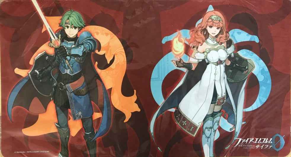 【FE 未開封】ラバー製プレイマット アルム&セリカ(副本)