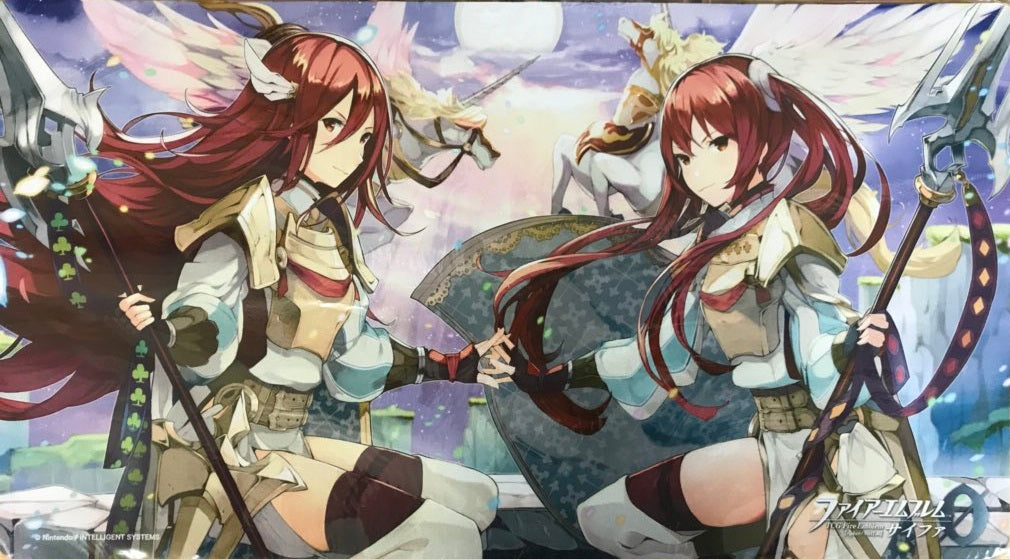 【FE 未開封】ラバー製プレイマット ティアモ&セレナ
