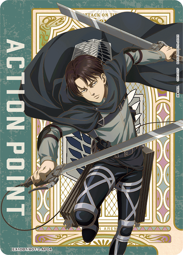 EX10BT/AOT-2-AP04 Action Point Card (Attack on Titan) AP