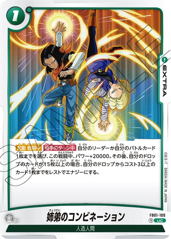 FB01-100 姉弟のコンビネーション UC