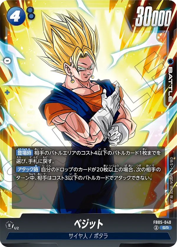 FB05-040 VEGITO SR