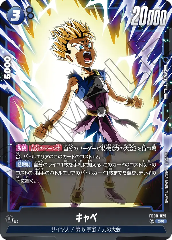 FB08-029 キャベ SR