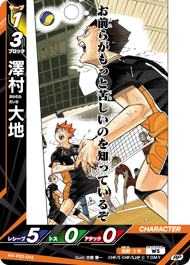 HV-P01-014 澤村 大地 RP