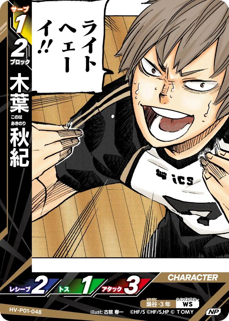 HV-P01-048 木葉 秋紀 NP