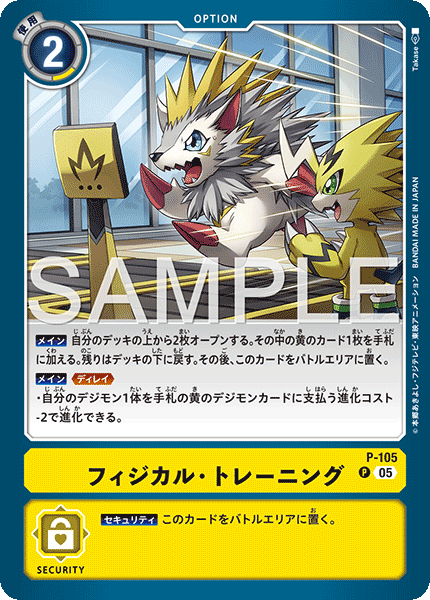 P-105 フィジカル・トレーニング (AD版)P