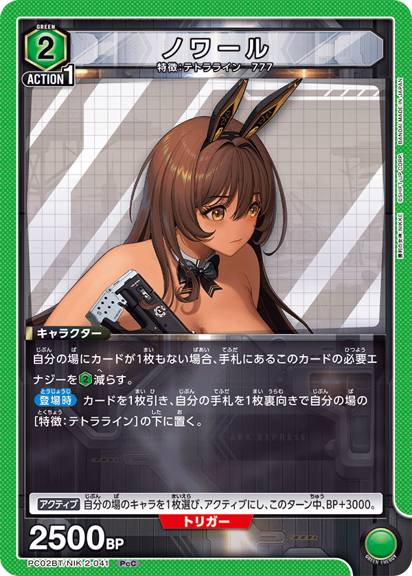 PC02BT/NIK-2-041 ノワール PcC