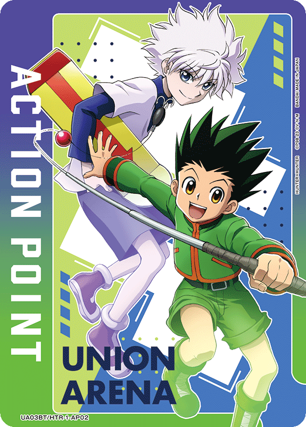 UA03BT/HTR-1-AP02 アクションポイントカード(HUNTER×HUNTER) AP