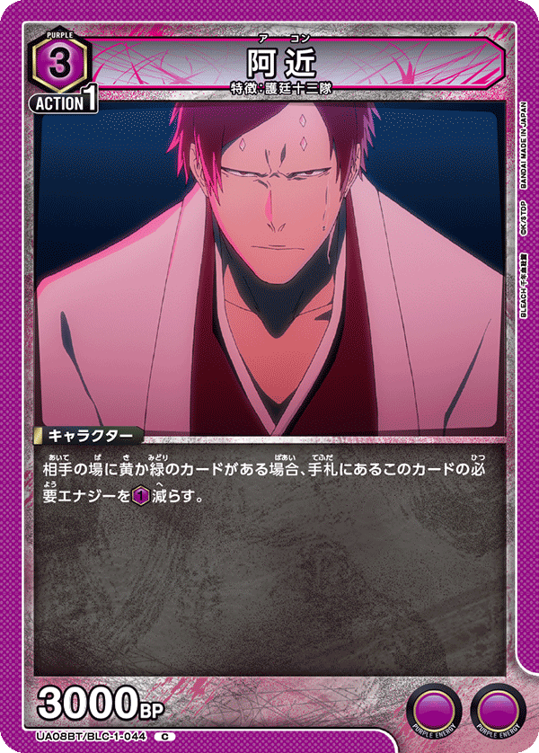 UA08BT/BLC-1-044 阿近 C
