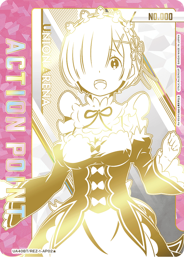 UA40BT/REZ-1-AP02 Action Point Card (Re:ZERO -Starting Life in Another World-) AP★