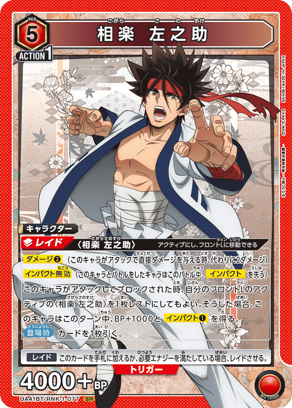 UA41BT/RNK-1-077 Sagara Sanosuke SR