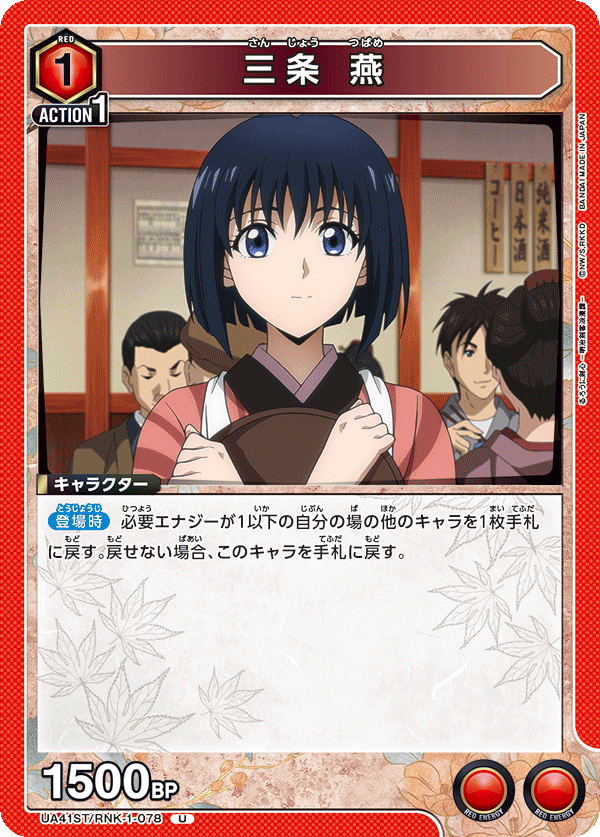 UA41ST/RNK-1-078 三条 燕 U