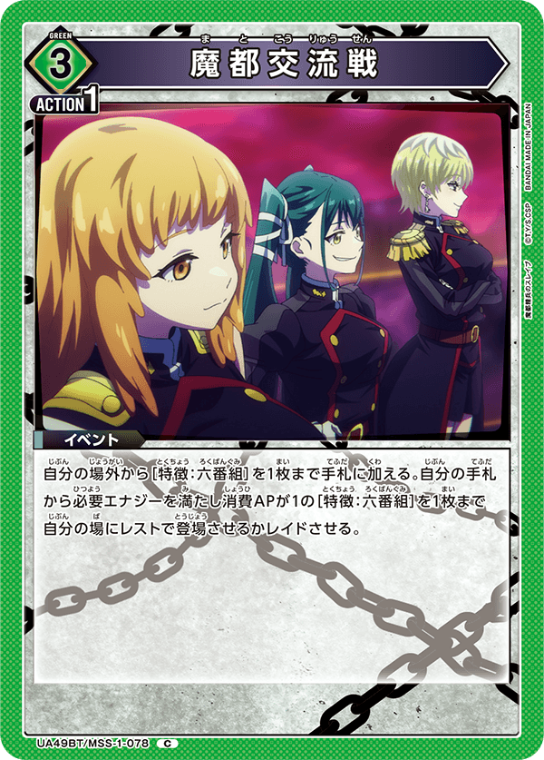 UA49BT/MSS-1-078 Devil City Showdown C