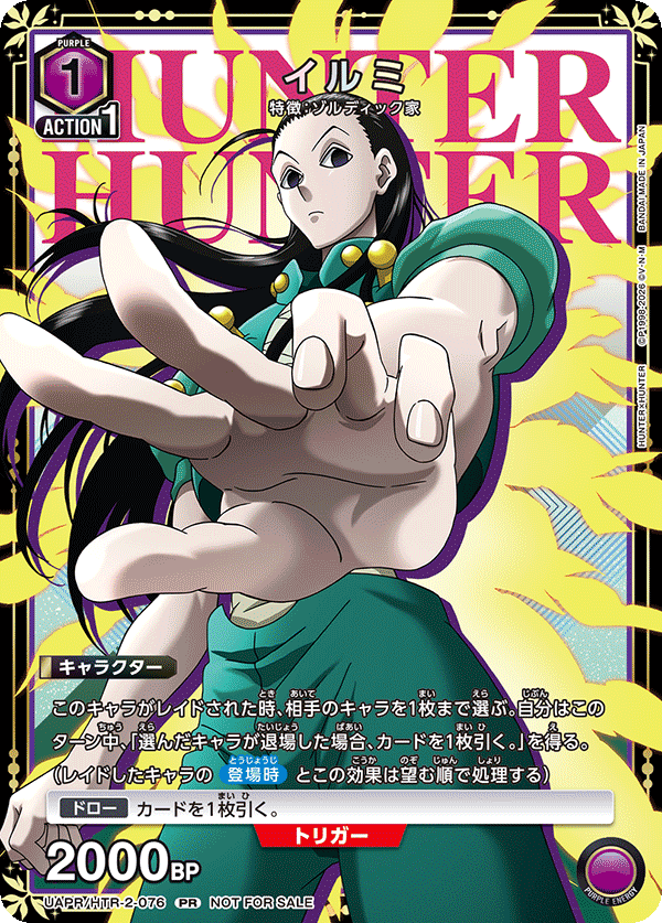 UAPR/HTR-2-076 イルミ PR