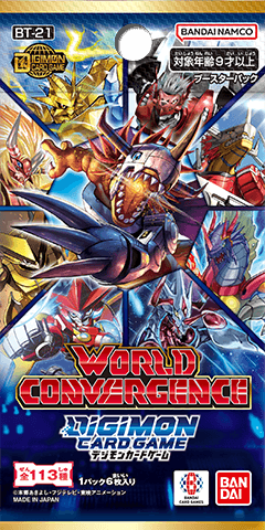【BT-21】ブースタ－パック WORLD CONVERGENCE