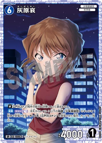 ID[0002] 灰原哀 SR CT-P01 B01006