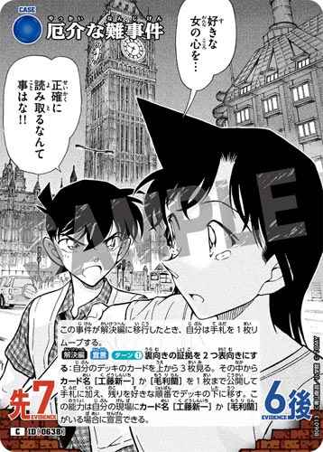 ID[0638] 厄介な難事件 C CT-P06 B06013