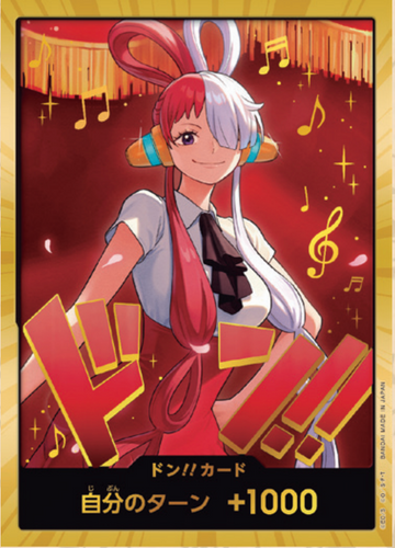 EB03 DON!! Card ★ Gold Frame [Uta] [Heroines Edition]
