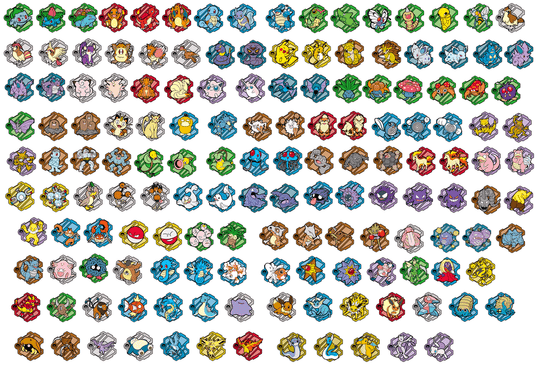 【海外商品】ポケモン151 パズルマグネット 2