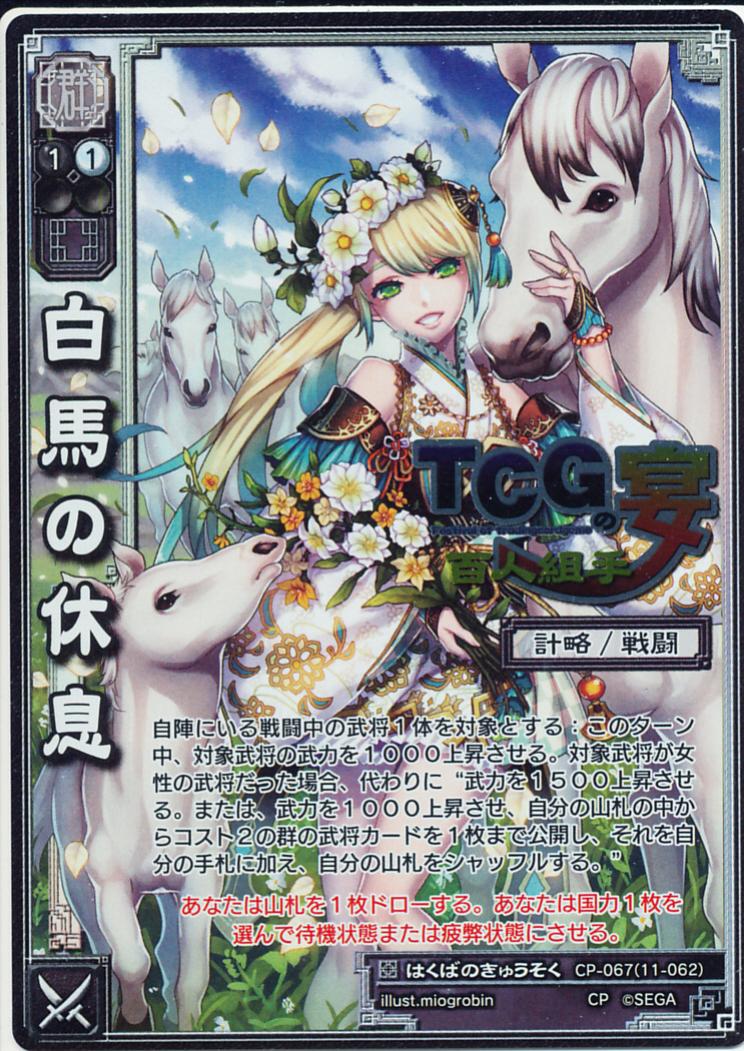 CP-067 白馬の休息