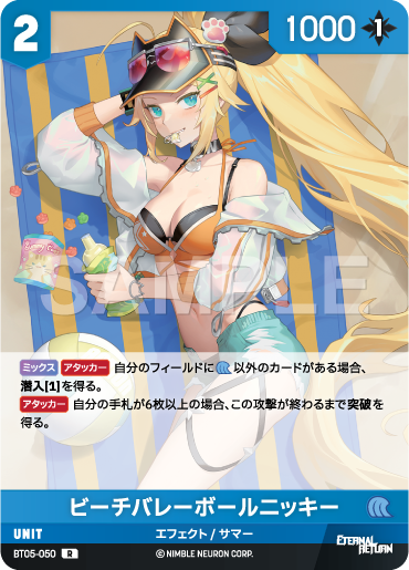 BT05-050 ビーチバレーボールニッキー R