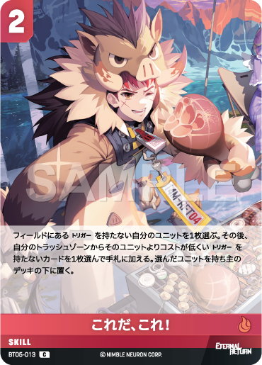 BT05-013 これだ、これ！ C