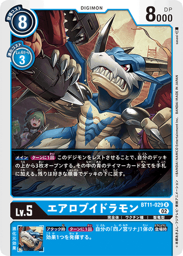 BT11-029 エアロブイドラモン R