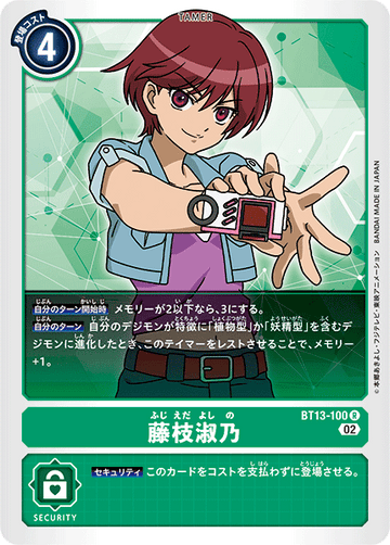 BT13-100 藤枝淑乃 R