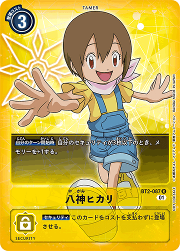 BT2-087 Hikari Yagami R