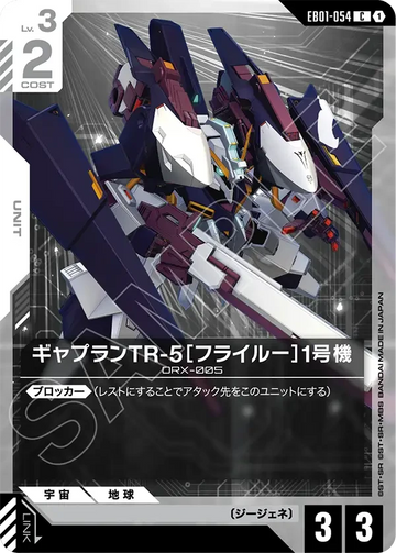 EB01-054 ギャプランTR-5［フライルー］1号機 C