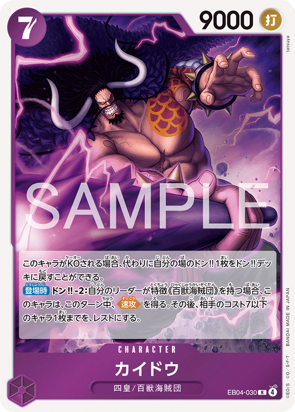 EB04-030 カイドウ R