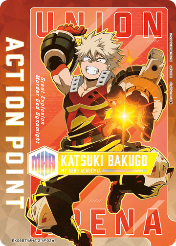 EX06BT/MHA-2-AP02 Action Point Card (My Hero Academia) AP★