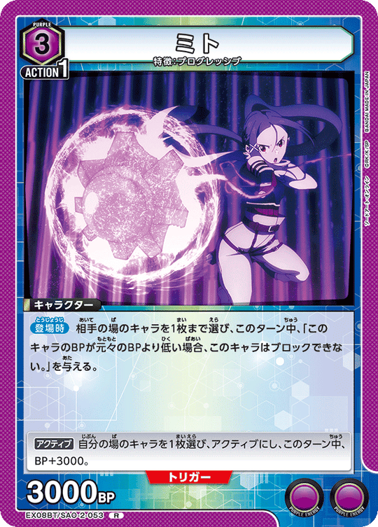 EX08BT/SAO-2-053 Mito R