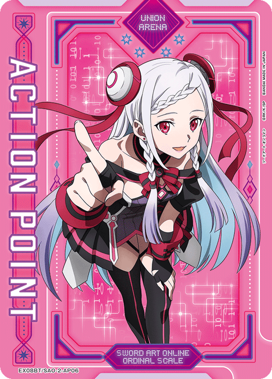 EX08BT/SAO-2-AP06 Action Point Card (Sword Art Online) AP