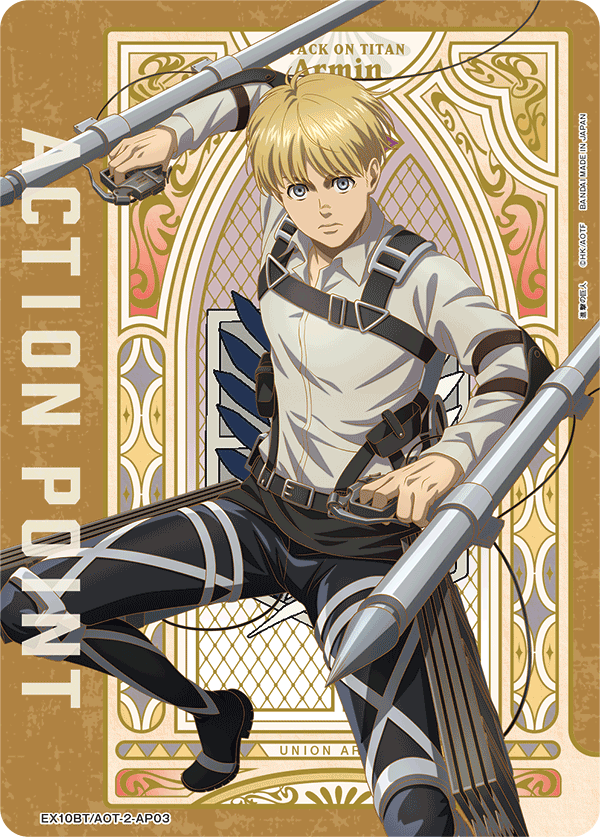 EX10BT/AOT-2-AP03 Action Point Card (Attack on Titan) AP