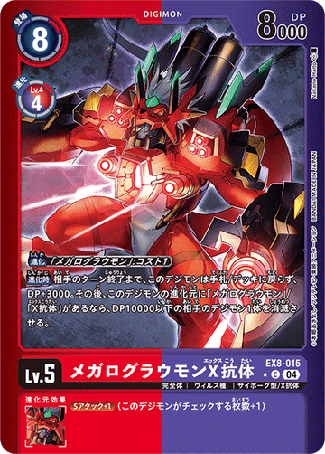 EX8-015 メガログラウモンX抗体 C★