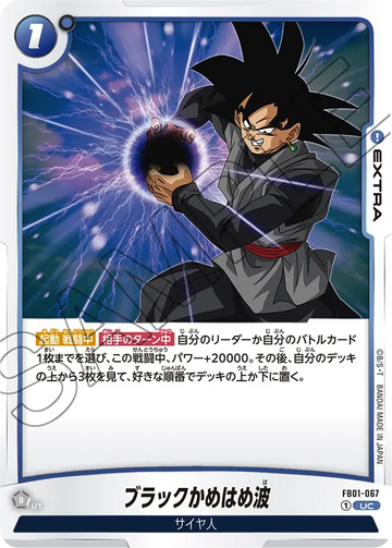 FB01-067 Black Kamehameha UC