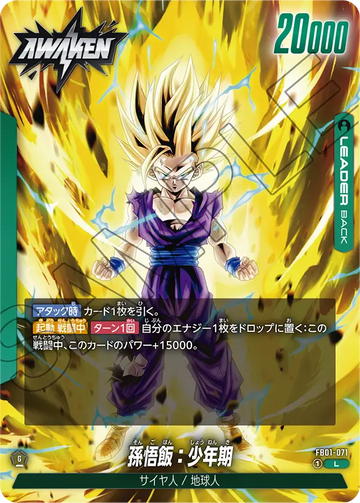 FB01-071 Son Gohan: Youth L