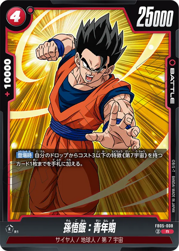FB05-008 Son Gohan: Youth R