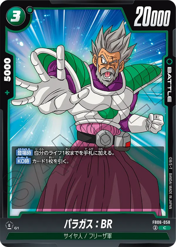 FB06-058 パラガス：BR C