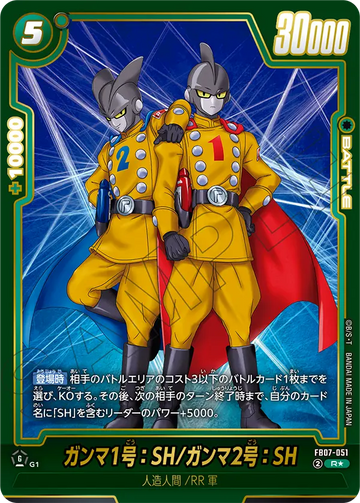 FB07-051 Gamma 1: SH/Gamma 2: SH R★