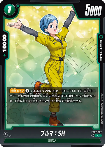 FB07-067 Bulma: SH C
