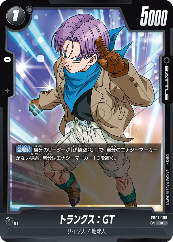 FB07-108 Trunks: GT R
