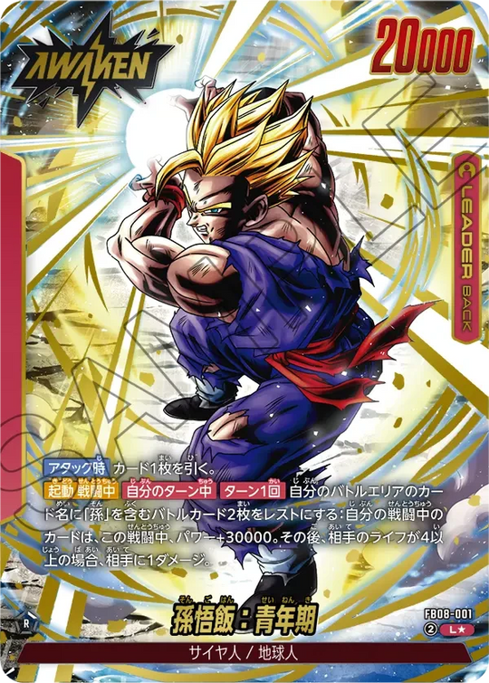 FB08-001 孫悟飯：青年期 L★