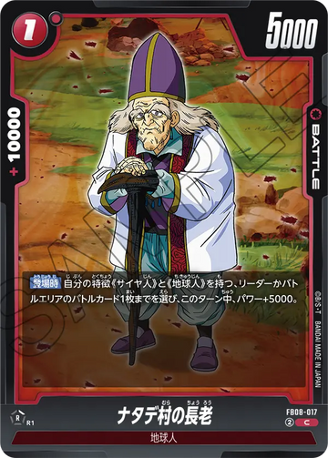 FB08-017 ナタデ村の長老 C