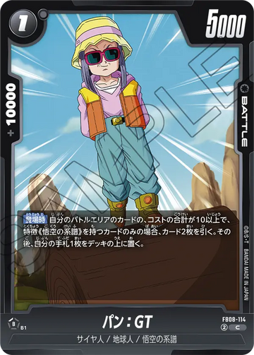 FB08-114 パン：GT C
