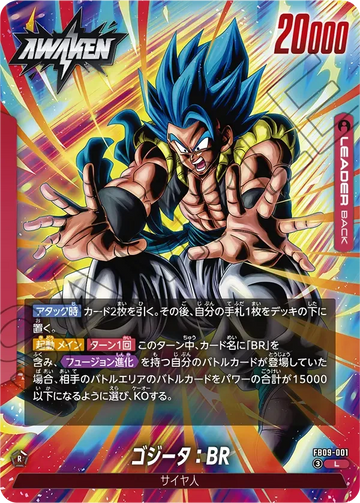 FB09-001 ゴジータ：BR L