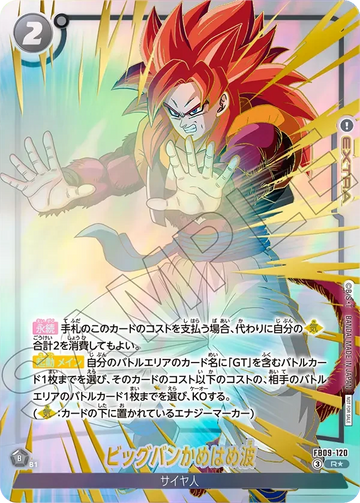 FB09-120 ビッグバンかめはめ波 R★