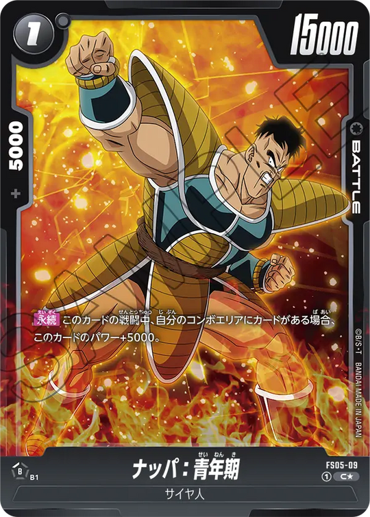 FS05-09 ナッパ：青年期 C
