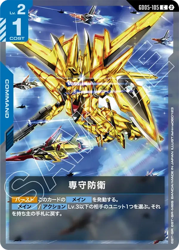 GD05-105 専守防衛 C
