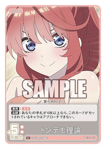 GYC-BP5-065 Crazy Theory C